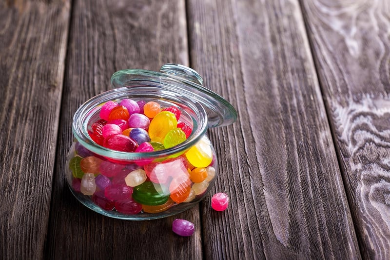 Upcycled glass jars